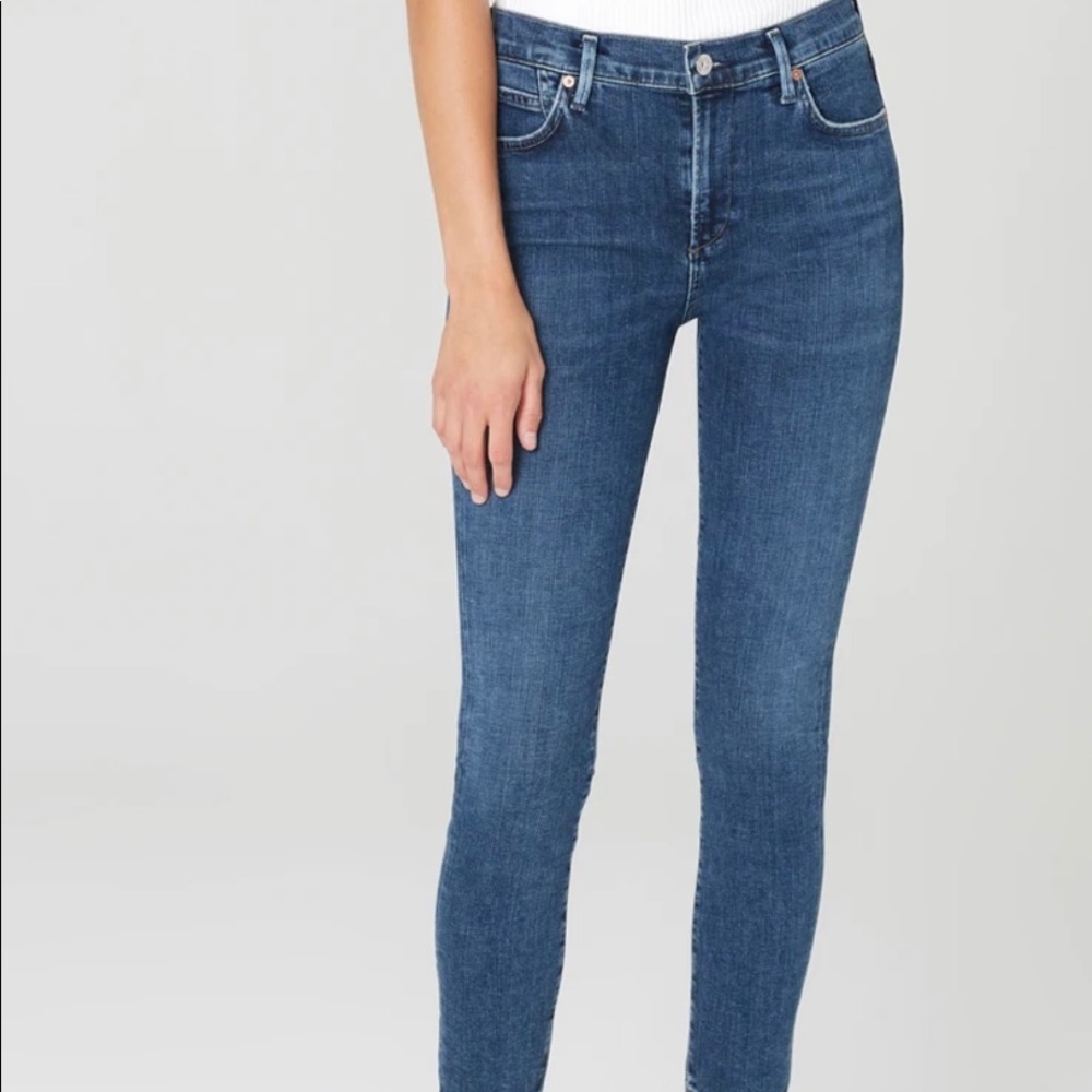 Citizens of Humanity Rocket Crop Highrise Skinny